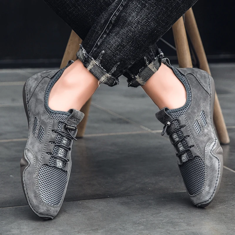 Summer Breathable Mesh Shoes Men Summer Leather Shoes Zapatillas Verano Sandalias Hombre Men's Footwear Sneakers
Summer Breathable Mesh Shoes Men Summer Leather Shoes Zapatillas Verano Sandalias Hombre Men's Footwear Sneakers