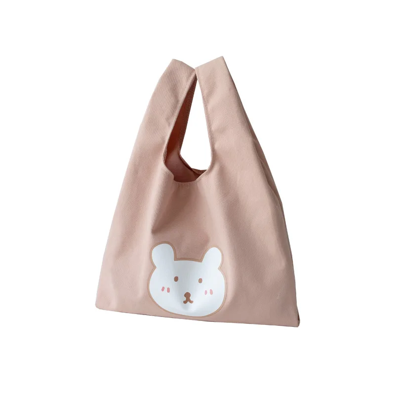 Portable canvas bag female student Japanese art Korean version cute bear lunch box lunch bag small cloth bag
Portable canvas bag female student Japanese art Korean version cute bear lunch box lunch bag small cloth bag