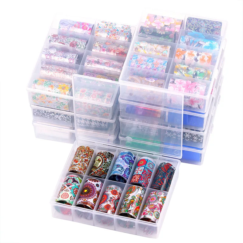 Holographic Nail Art Transfer Foil Sticker Set DIY Manicure Decals Flowers Adhesive Tropic Starry Nail Decoration Accessories
Holographic Nail Art Transfer Foil Sticker Set DIY Manicure Decals Flowers Adhesive Tropic Starry Nail Decoration Accessories