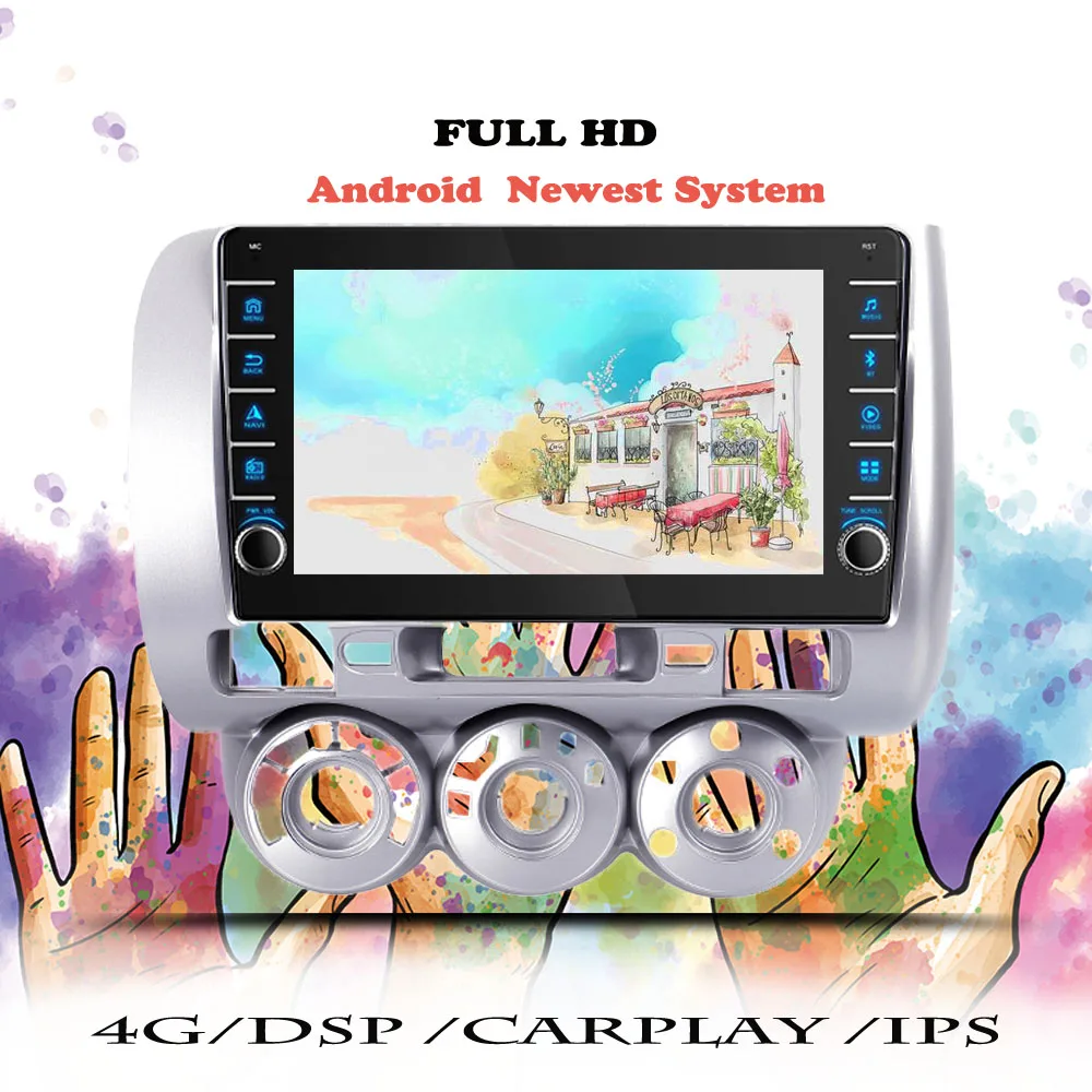Multimedia Player Android For Honda Jazz City 2002 2003 2004 2005 2006 2007 Car Radio Carplay Navigation GPS 2 din DVD Cassette
Multimedia Player Android For Honda Jazz City 2002 2003 2004 2005 2006 2007 Car Radio Carplay Navigation GPS 2 din DVD Cassette