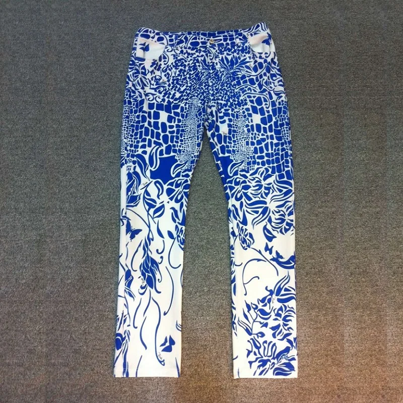 European Style Women Boho Print Straight Full Length Casual Long Pant Trousers Female Spring Summer Elegant Vintage Pants
European Style Women Boho Print Straight Full Length Casual Long Pant Trousers Female Spring Summer Elegant Vintage Pants