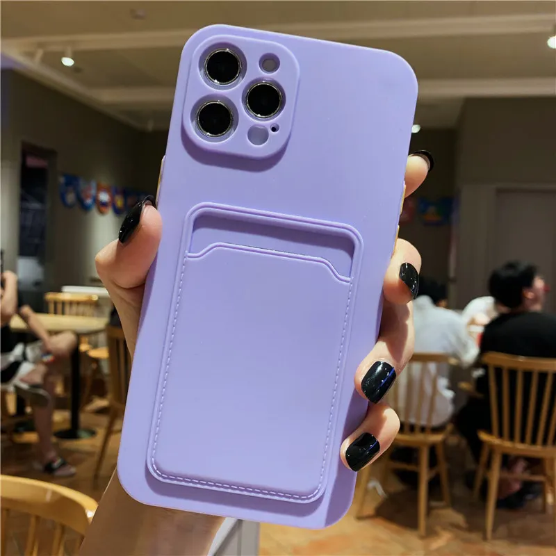 Card Bag Candy Color Phone Case For iPhone 12 11 Pro Max XS Max XR X 7 8 Plus 12 11 Pro Camera Protection Shockproof Soft Cover
Card Bag Candy Color Phone Case For iPhone 12 11 Pro Max XS Max XR X 7 8 Plus 12 11 Pro Camera Protection Shockproof Soft Cover