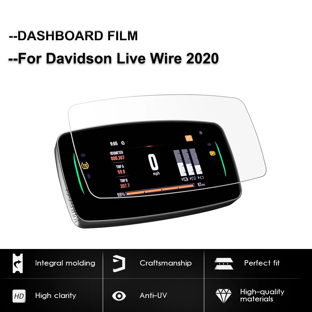 Motorcycle Dashboard Protection TFT LCD Dashboard Protective Film Dashboard Screen Protector For Harley Davidson Live Wire 2020
Motorcycle Dashboard Protection TFT LCD Dashboard Protective Film Dashboard Screen Protector For Harley Davidson Live Wire 2020