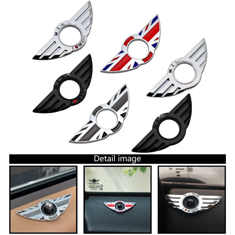 For Mini F55 R50 R53 R56 R60 R57 Cooper Delicate Door Pin Lock Wing Emblem Badge Stickers Car Door Metal sticker
For Mini F55 R50 R53 R56 R60 R57 Cooper Delicate Door Pin Lock Wing Emblem Badge Stickers Car Door Metal sticker