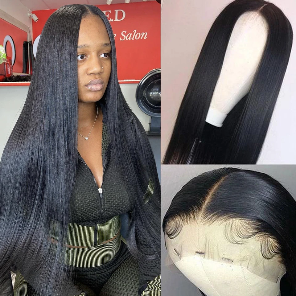 Bone Straight 13X4 Lace Front Human Hair Wig With Baby Hair Pre Plucked Natural Hairline For Black Women Brazilian Bleached Knot 
Bone Straight 13X4 Lace Front Human Hair Wig With Baby Hair Pre Plucked Natural Hairline For Black Women Brazilian Bleached Knot