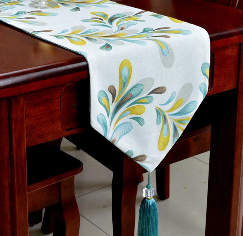 Printing Plant Table Runner Tassel Luxury Table Decoration Accessory Party Wedding Decoration Table Art
Printing Plant Table Runner Tassel Luxury Table Decoration Accessory Party Wedding Decoration Table Art