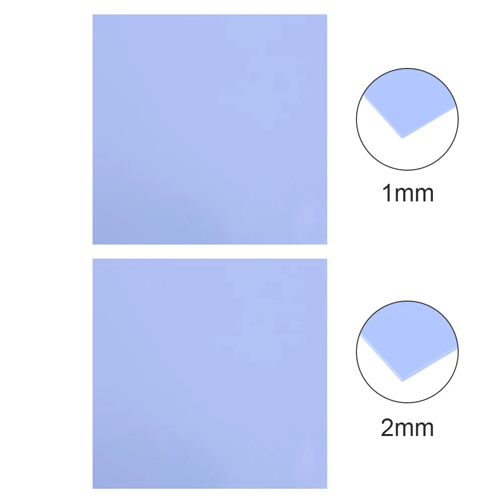 1/2mm 100x100mm Silicone Thermal Pad Sheet Computer PC CPU Graphics Chip Heat Sink Heatsink Cooling Conductive Thermal Pad
1/2mm 100x100mm Silicone Thermal Pad Sheet Computer PC CPU Graphics Chip Heat Sink Heatsink Cooling Conductive Thermal Pad