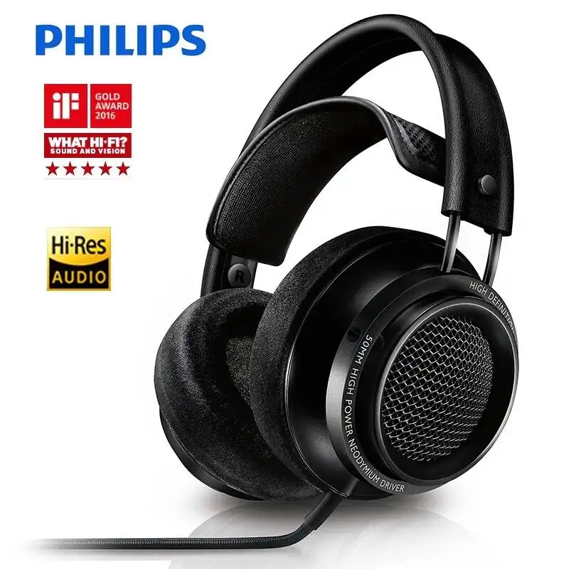 Philips Fidelio X2HR headphones voted best product in 2015 with 50 mm high-power drive 3meters Line Length for xiaomi smartphone
Philips Fidelio X2HR headphones voted best product in 2015 with 50 mm high-power drive 3meters Line Length for xiaomi smartphone
