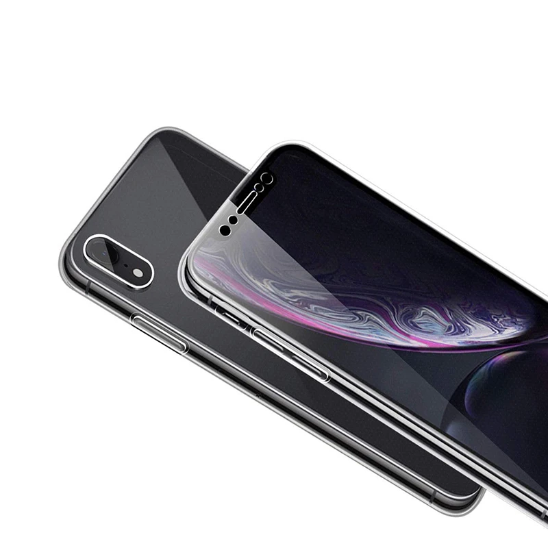 360 Full Body Phone Case For iPhone 11 Pro 12 mini X XR XS MAX Soft TPU Case For iPhone 8 Plus 7 6 6S Clear Silicone Cover 
360 Full Body Phone Case For iPhone 11 Pro 12 mini X XR XS MAX Soft TPU Case For iPhone 8 Plus 7 6 6S Clear Silicone Cover