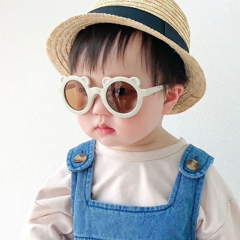 Girl boy cute sunglasses animal cartoon round frame bear children's sunglasses outdoor fashion classic retro sunglasses
Girl boy cute sunglasses animal cartoon round frame bear children's sunglasses outdoor fashion classic retro sunglasses