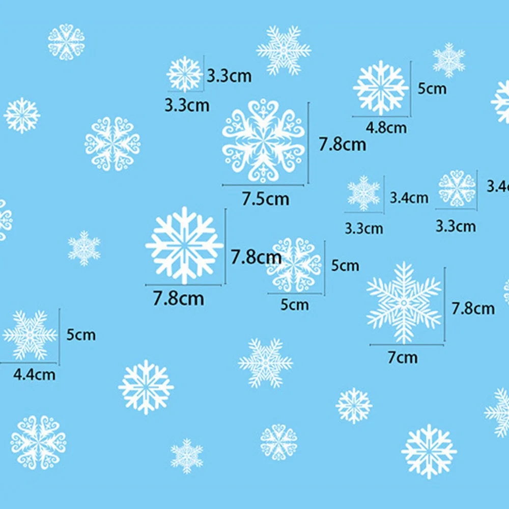 8pcs Christmas Decorations Glass Static Stickers Christmas Party Home Snow Glass Stickers Decorative Supplies
8pcs Christmas Decorations Glass Static Stickers Christmas Party Home Snow Glass Stickers Decorative Supplies