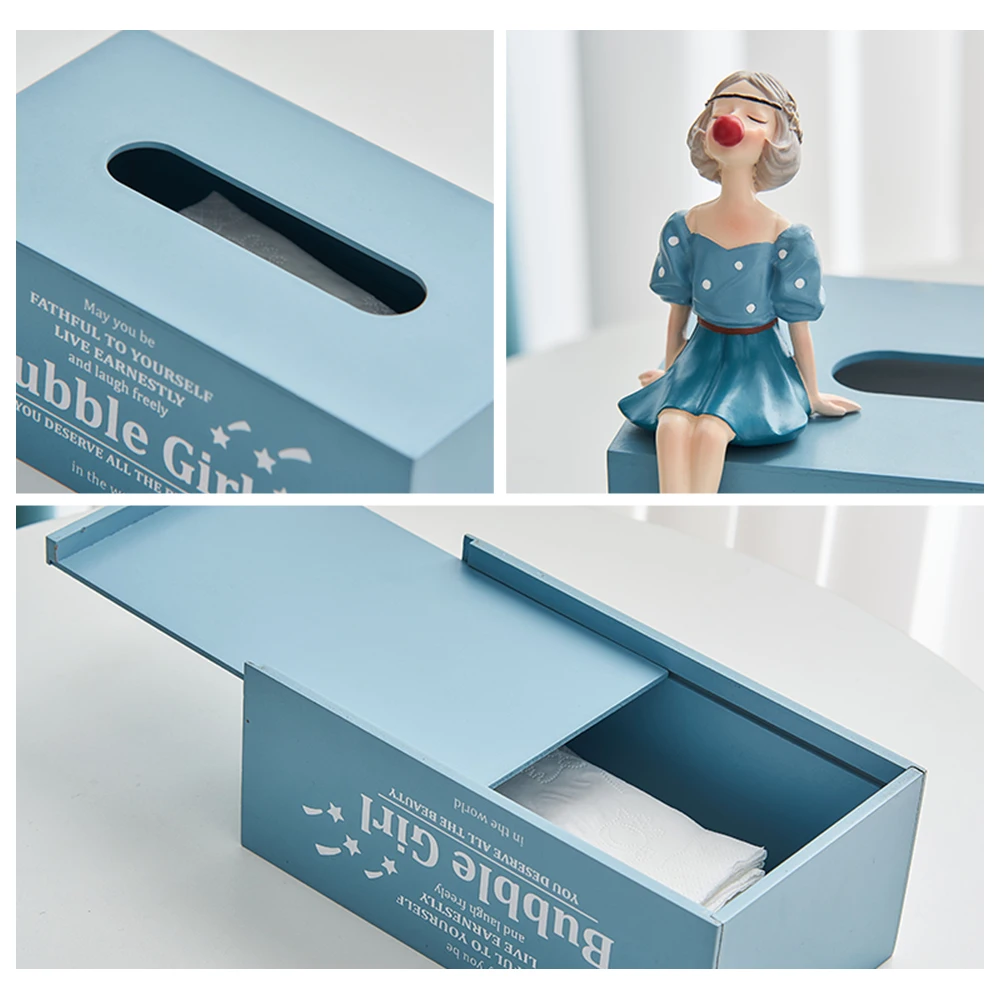 European Wooden Tissue Box Bubble Girl Figurine Napkin Holder Tissue Holder for Table Home Decoration Accessories Room Ornaments
European Wooden Tissue Box Bubble Girl Figurine Napkin Holder Tissue Holder for Table Home Decoration Accessories Room Ornaments