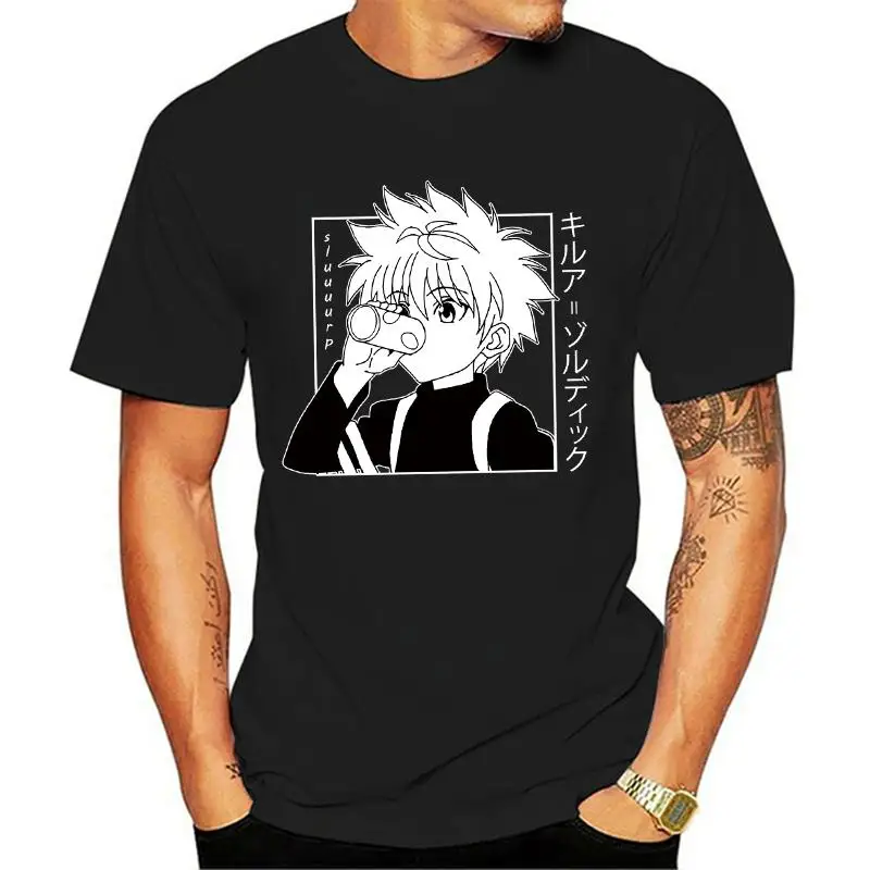 Футболка Hunter X Hunter 90s, женская футболка в стиле Харадзюку Kawaii Killua, забавная футболка в стиле японского аниме, топы Hisoka, Мужская футболка унисе...
Футболка Hunter X Hunter 90s, женская футболка в стиле Харадзюку Kawaii Killua, забавная футболка в стиле японского аниме, топы Hisoka, Мужская футболка унисе...