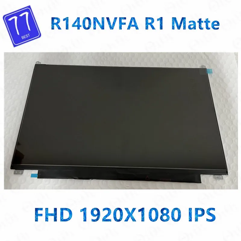Original 14'' extactly model R140NVFA R1 L42694-ND1 IPS FHD 1920X1080 40pin eDP Laptop Matrix Matte Replacement
Original 14'' extactly model R140NVFA R1 L42694-ND1 IPS FHD 1920X1080 40pin eDP Laptop Matrix Matte Replacement