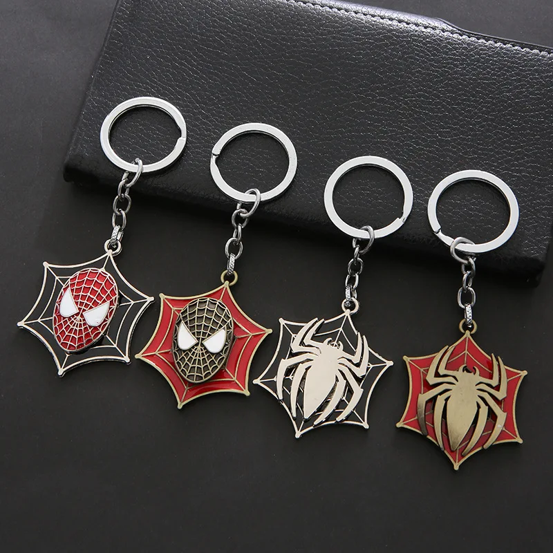 Disney Marvel Keychain Avengers Spiderman Logo Rotatable Metal Keyring Fashion Couple Car Key Chain Accessories
Disney Marvel Keychain Avengers Spiderman Logo Rotatable Metal Keyring Fashion Couple Car Key Chain Accessories