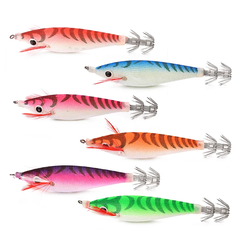 3pcs Squid jig fishing bait shrimp shrimp 3pcs/lot Isca Artificial Fishing Lures Octopus Wood Shrimp 10cm
3pcs Squid jig fishing bait shrimp shrimp 3pcs/lot Isca Artificial Fishing Lures Octopus Wood Shrimp 10cm
