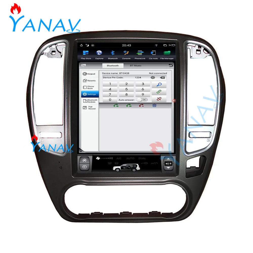 10.4 inch Vertical screen android 9.0 system car gps multimedia video radio player For-Nissan SYLPHY 2005-2012 car navigaton ste
10.4 inch Vertical screen android 9.0 system car gps multimedia video radio player For-Nissan SYLPHY 2005-2012 car navigaton ste