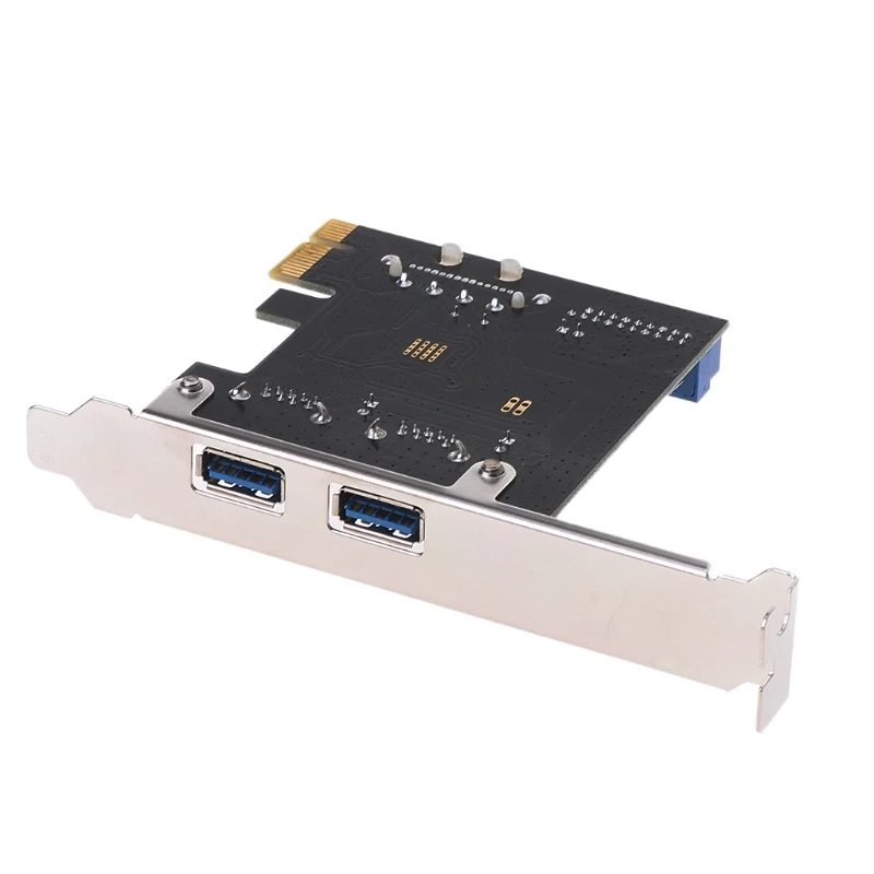 2021 New USB3.0 x2 PCI-E Expansion Card External 19pin PCIe Card 4pin IDE Power Connector
2021 New USB3.0 x2 PCI-E Expansion Card External 19pin PCIe Card 4pin IDE Power Connector