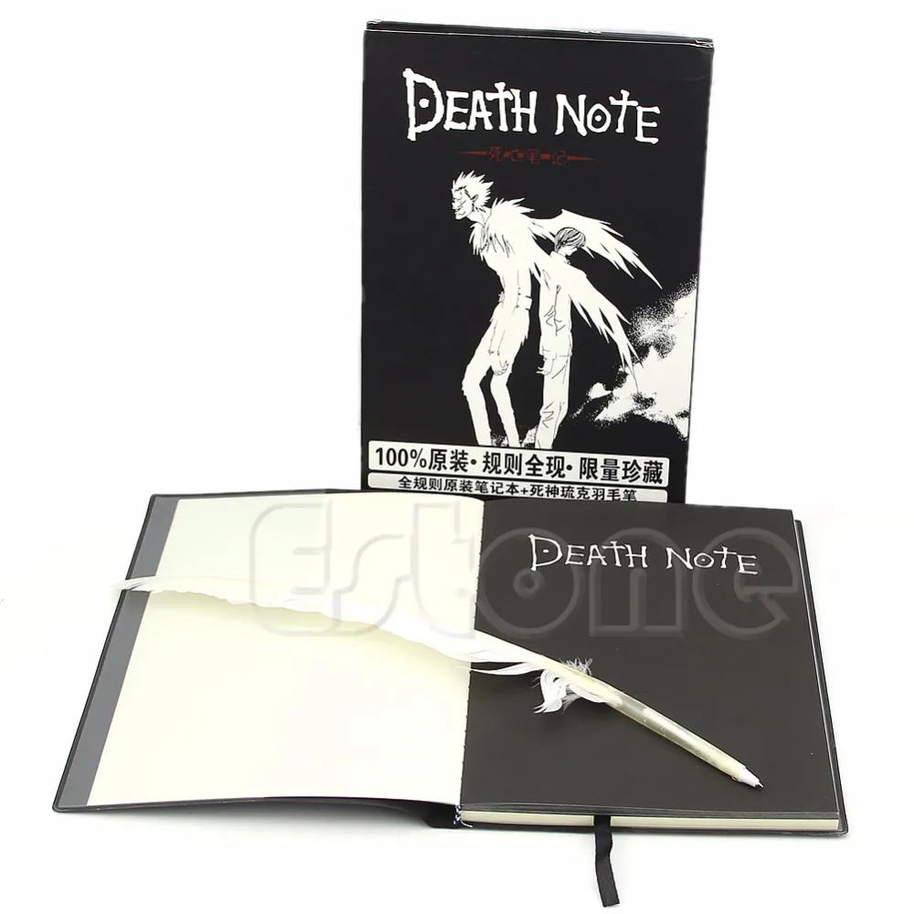 Записная книжка Death Note винтажный Органайзер перьевая ручка записная школьный