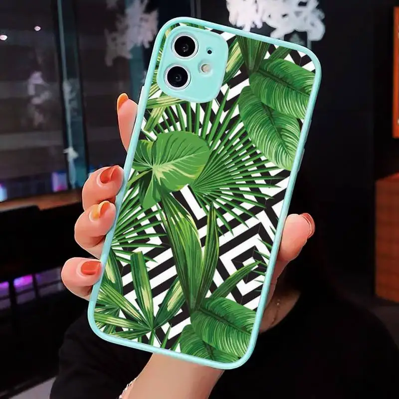 Banana Retro leaf flower Phone Case Matte transparent For blue iPhone 12 Mini 11 Pro XR XS Max 7 8 Plus X Back Cover
Banana Retro leaf flower Phone Case Matte transparent For blue iPhone 12 Mini 11 Pro XR XS Max 7 8 Plus X Back Cover