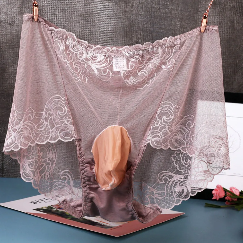 Men Lace See-Through Underwear Sexy Sissy Bugle Pouch Briefs Thong Panties Ball Pouch Boxer Shorts Underpants Gays Clothes
Men Lace See-Through Underwear Sexy Sissy Bugle Pouch Briefs Thong Panties Ball Pouch Boxer Shorts Underpants Gays Clothes