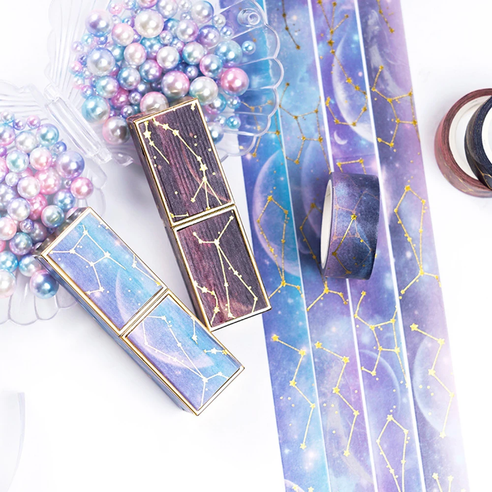 4pcs/lot Decorative Stationery Starry Sky Scrapbooking Sticker Tapes Adhesive Tape Masking Tape
4pcs/lot Decorative Stationery Starry Sky Scrapbooking Sticker Tapes Adhesive Tape Masking Tape