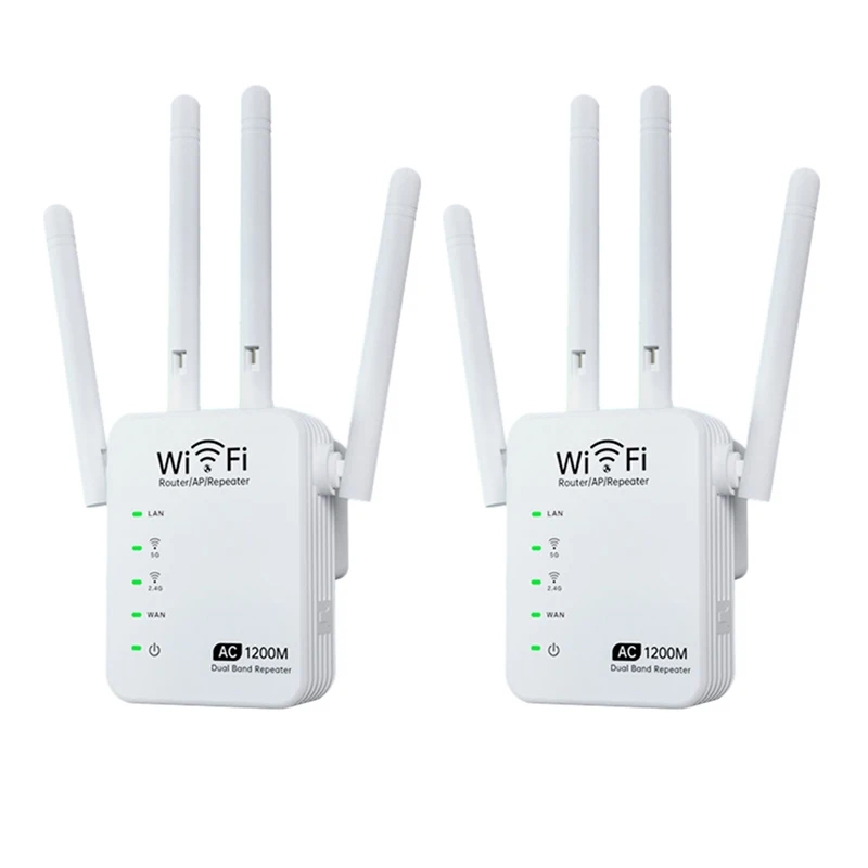 Внешний четырехантенный ретранслятор 1200M Усилитель сигнала Wi-Fi гигабитный маршрутизатор сетевой протокол: IEEE802.11Ac/11A/11B 
Внешний четырехантенный ретранслятор 1200M Усилитель сигнала Wi-Fi гигабитный маршрутизатор сетевой протокол: IEEE802.11Ac/11A/11B
