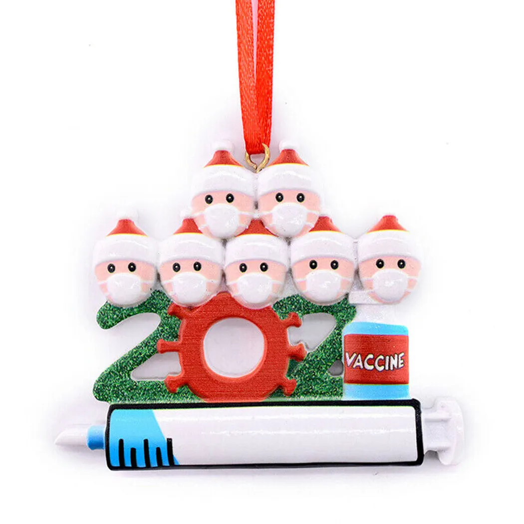 2021 Family Christmas Pendant DIY Masked Snowman Santa Claus Christmas Hanging Ornament For Home Xmas New Year Decor
2021 Family Christmas Pendant DIY Masked Snowman Santa Claus Christmas Hanging Ornament For Home Xmas New Year Decor