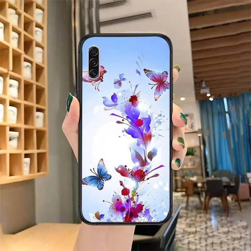 Beautiful butterfly colorful flower Phone Case for samsung galaxy a 51 52 71 50 12 72 21s 70 40 20e 31 30s 32 5G softe coque
Beautiful butterfly colorful flower Phone Case for samsung galaxy a 51 52 71 50 12 72 21s 70 40 20e 31 30s 32 5G softe coque