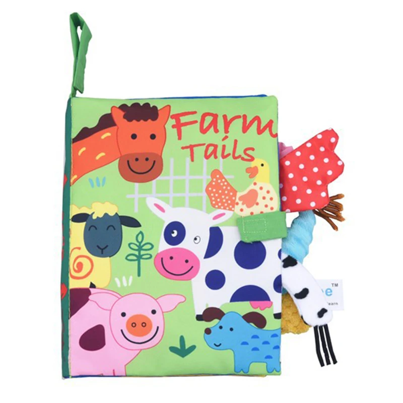 0-36M Baby Early Learning Toy Tail Cloth Book Parent-child Interactive Sound Paper Puzzle Cloth Book Rattle
0-36M Baby Early Learning Toy Tail Cloth Book Parent-child Interactive Sound Paper Puzzle Cloth Book Rattle