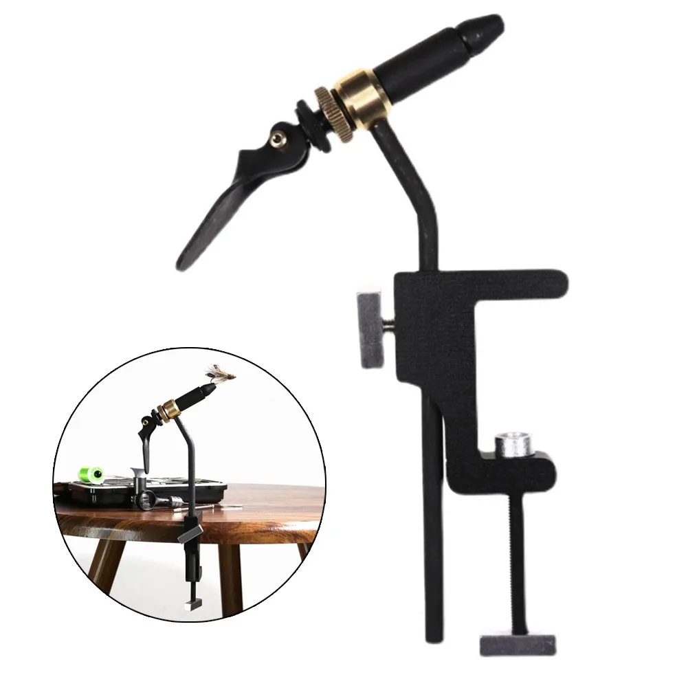 Fly Tying Handy Vise Tool Safety Holding Hook C-Clamp Fly 360 Rotate Tying Vise Portable Durable Fishing Tackle Accessories
Fly Tying Handy Vise Tool Safety Holding Hook C-Clamp Fly 360 Rotate Tying Vise Portable Durable Fishing Tackle Accessories