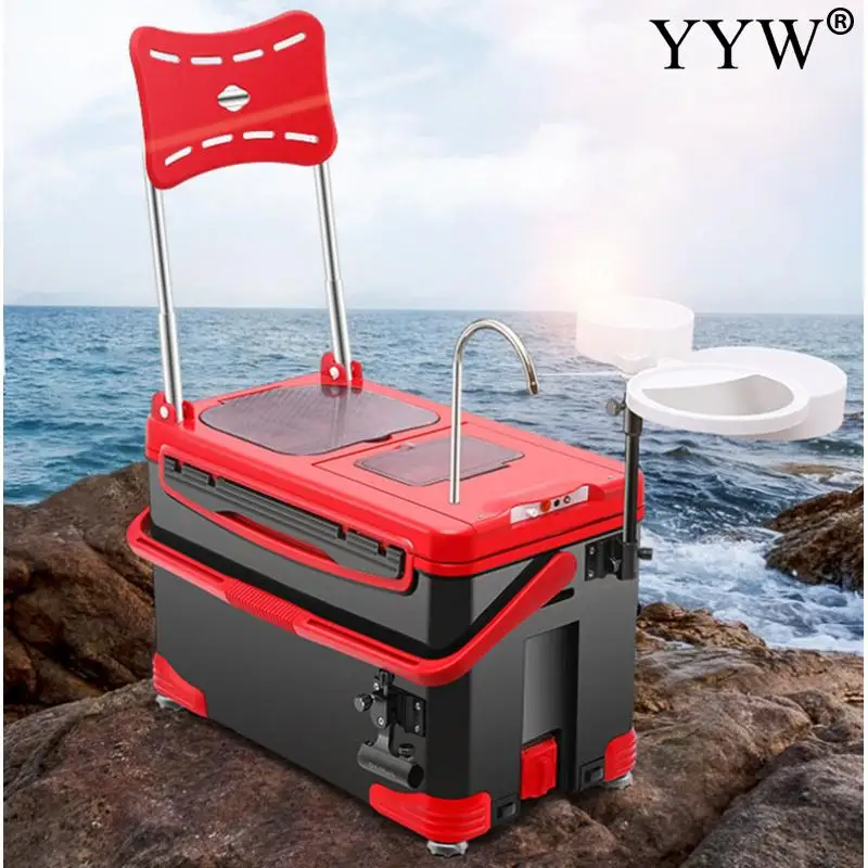 36L Adjustable Fishing Seat Storage Box Tool Full Set Of Large Capacity Space Platform Accessory Gear Multi-Function Fishing Box
36L Adjustable Fishing Seat Storage Box Tool Full Set Of Large Capacity Space Platform Accessory Gear Multi-Function Fishing Box