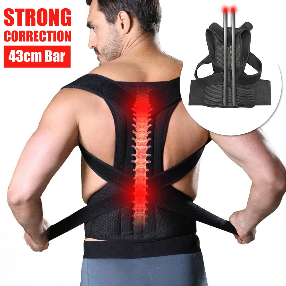 Bone Back Brace Shoulder Lumbar Support Trainer Pain Relief Improve Slouching Clavicle Belt Straightener for Men Women
Bone Back Brace Shoulder Lumbar Support Trainer Pain Relief Improve Slouching Clavicle Belt Straightener for Men Women