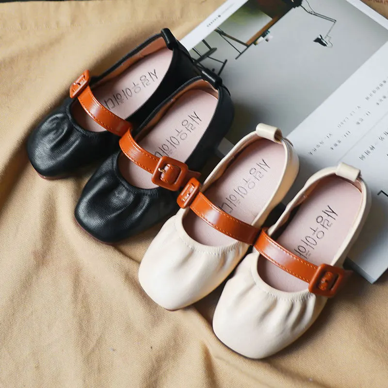 Girls Flats Children Stage Chic Princess Sweet Kids Leather Shoes Spring Loafers Soft Ruffles Pleated for Wedding Dress Shoes
Girls Flats Children Stage Chic Princess Sweet Kids Leather Shoes Spring Loafers Soft Ruffles Pleated for Wedding Dress Shoes
