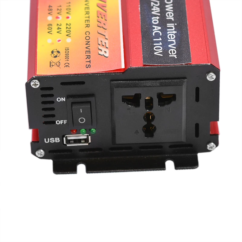 Solar Car Inverters 1000W 6000W Pe Ak Voltage Converter Transformer DC 12V&24V 48V&60V To AC 110V/220V Auto Adapt Inversor
Solar Car Inverters 1000W 6000W Pe Ak Voltage Converter Transformer DC 12V&24V 48V&60V To AC 110V/220V Auto Adapt Inversor