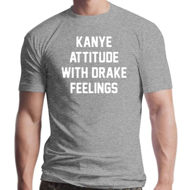 New 2021 arrival fashion KANYE ATTITUDE WITH DRAKE FEELINGSUnisex high quality cotton t shirt fashion girls tops tees shirt
New 2021 arrival fashion KANYE ATTITUDE WITH DRAKE FEELINGSUnisex high quality cotton t shirt fashion girls tops tees shirt