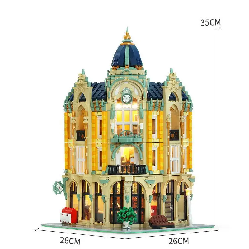 Mould King DIY Building Block Street View Corner Post Office Cafe Model Puzzle Assembly Toys for Children Holiday Gift Boy Girl
Mould King DIY Building Block Street View Corner Post Office Cafe Model Puzzle Assembly Toys for Children Holiday Gift Boy Girl