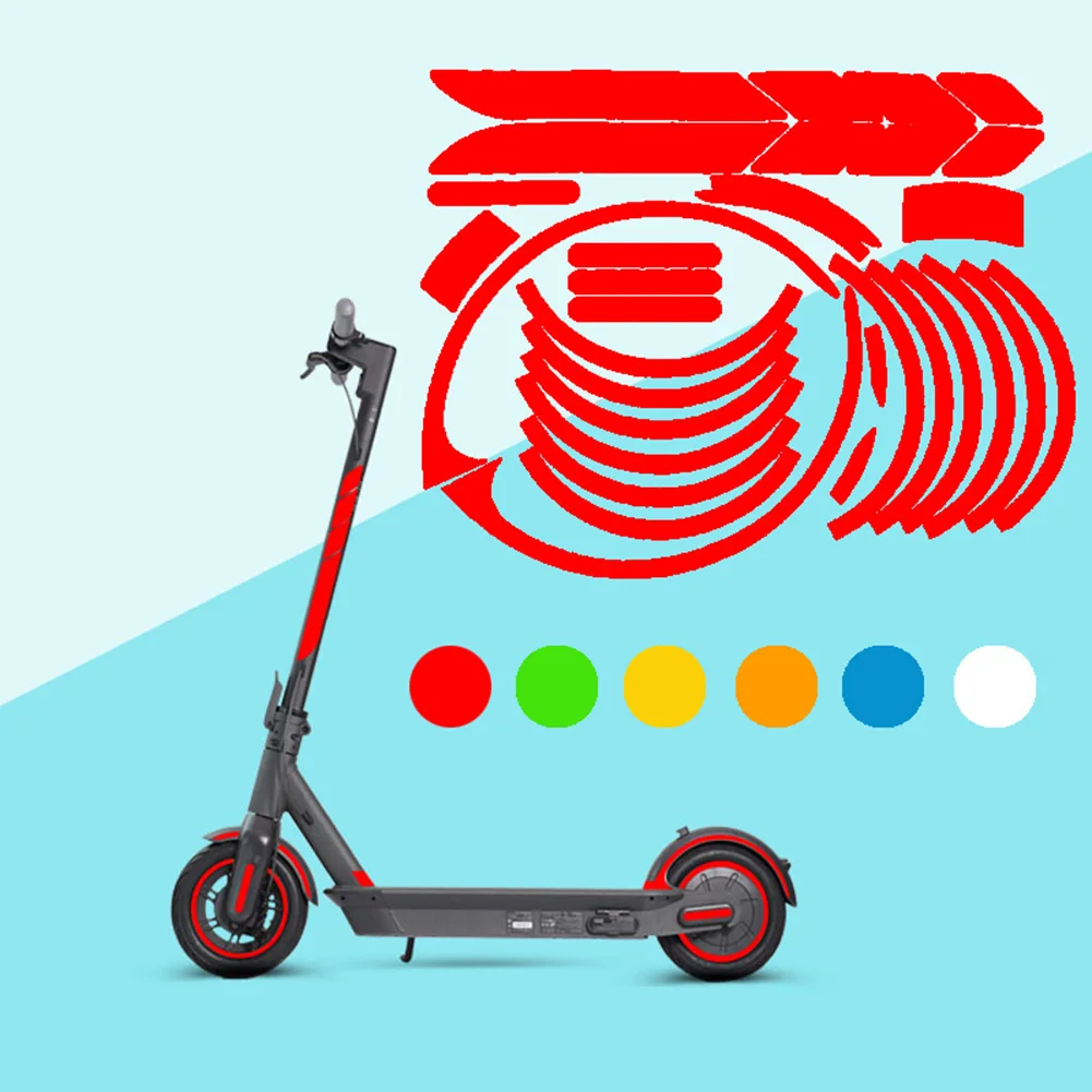 Electric Scooter Reflective Film Sticker Night Safety Warning Waterproof Colors Skateboard Strip For NINEBOT MAX G30 36x28cm
Electric Scooter Reflective Film Sticker Night Safety Warning Waterproof Colors Skateboard Strip For NINEBOT MAX G30 36x28cm