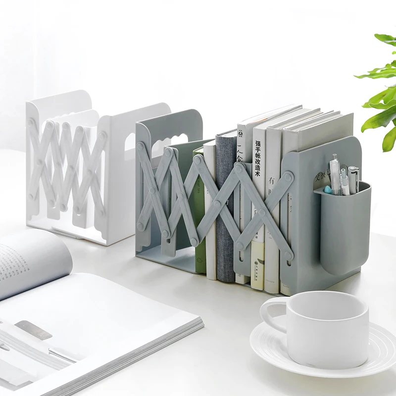 Retractable Bookends For Shelves Book Support Stand Adjustable Bookshelf With Pen Holder Desk Organizer Office Accessories
Retractable Bookends For Shelves Book Support Stand Adjustable Bookshelf With Pen Holder Desk Organizer Office Accessories
