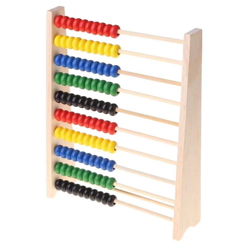 Wooden Abacus 10-row Colorful Beads Counting Kid Maths Learning educational toy
Wooden Abacus 10-row Colorful Beads Counting Kid Maths Learning educational toy