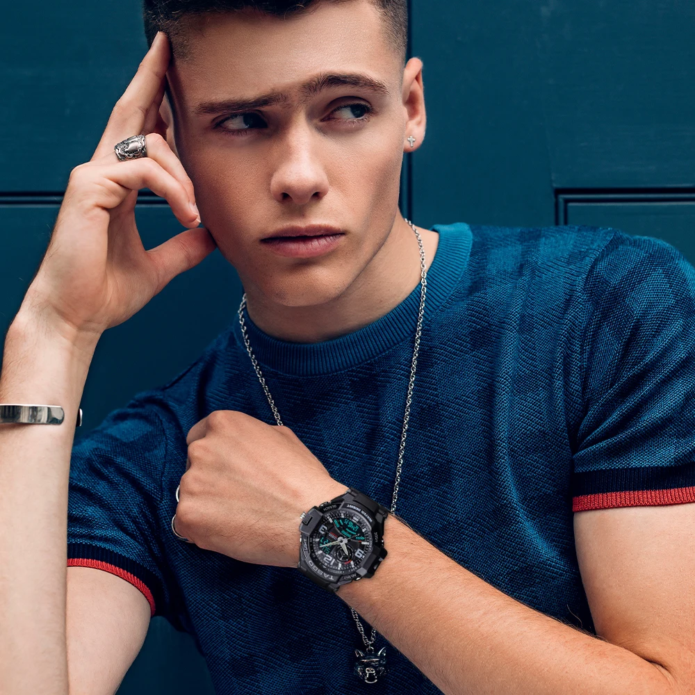 TASGO Sport Watch Men Top Brand Luxury Waterproof Military Clock Quartz Digital Wristwatch Mens Casual Watches Relogio Masculino
TASGO Sport Watch Men Top Brand Luxury Waterproof Military Clock Quartz Digital Wristwatch Mens Casual Watches Relogio Masculino