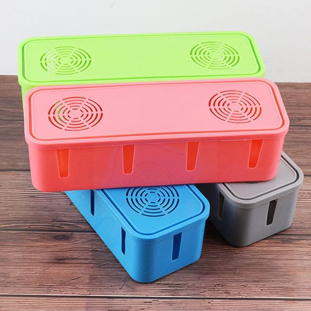 Candy Color Simple Plastic Desktop Embedding Device Socket Finish Storage Multi-function Cord Box Mini Wire Box Power Manag U3x0 
Candy Color Simple Plastic Desktop Embedding Device Socket Finish Storage Multi-function Cord Box Mini Wire Box Power Manag U3x0
