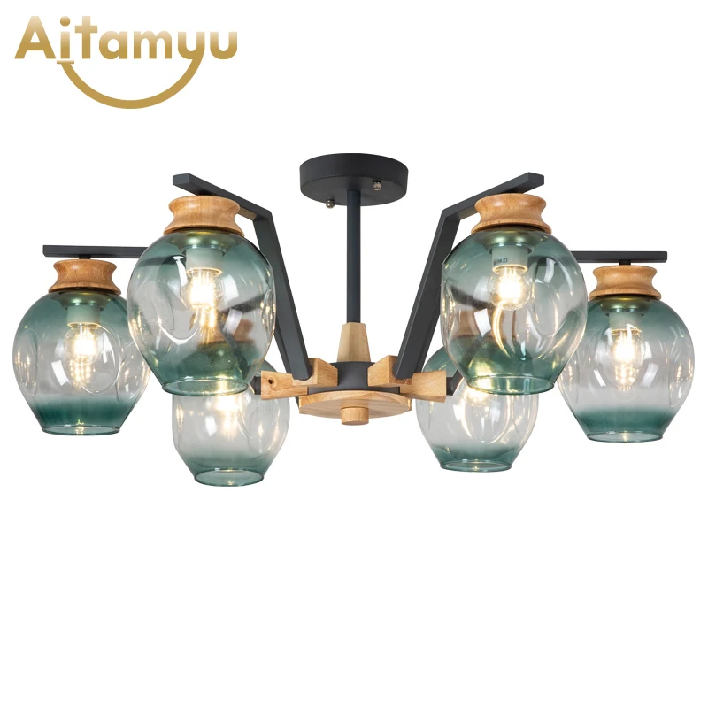 New Arrival LED Chandelier Wooden Lustres For Living Room Wood Dining Lights Modern Ceiling Mounted Chandeliers Lighting
New Arrival LED Chandelier Wooden Lustres For Living Room Wood Dining Lights Modern Ceiling Mounted Chandeliers Lighting