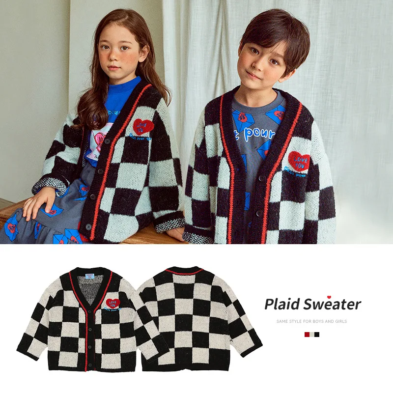 Детский свитер, кардиган, свитер, куртка для девочек, свитер для мальчиков, Модный черный и белый кардиган в клетку, свитер, Детское пальто
Детский свитер, кардиган, свитер, куртка для девочек, свитер для мальчиков, Модный черный и белый кардиган в клетку, свитер, Детское пальто