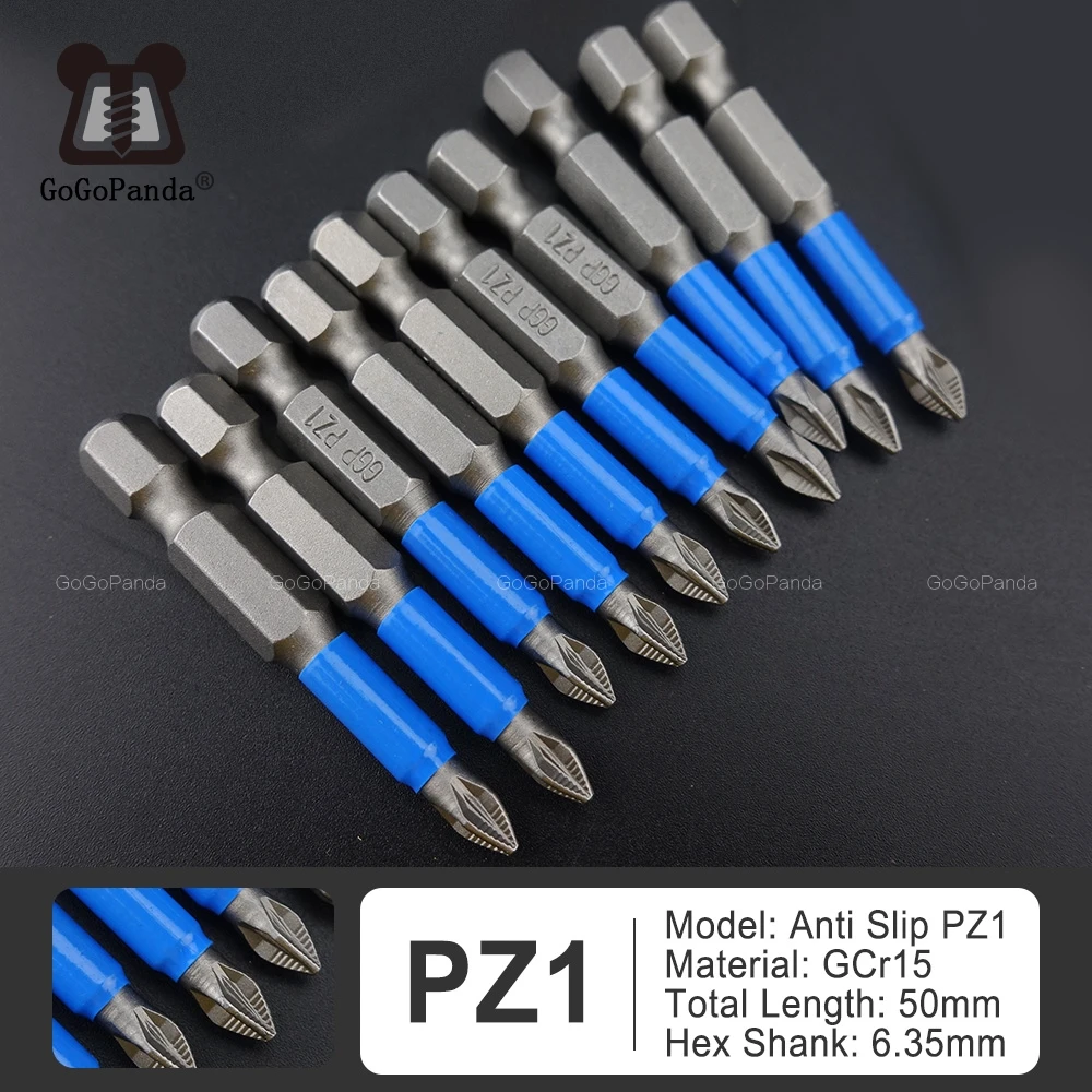 Насадки для отвертки GoGoPanda GCr15 Phillips, 10 шт.
Насадки для отвертки GoGoPanda GCr15 Phillips, 10 шт.