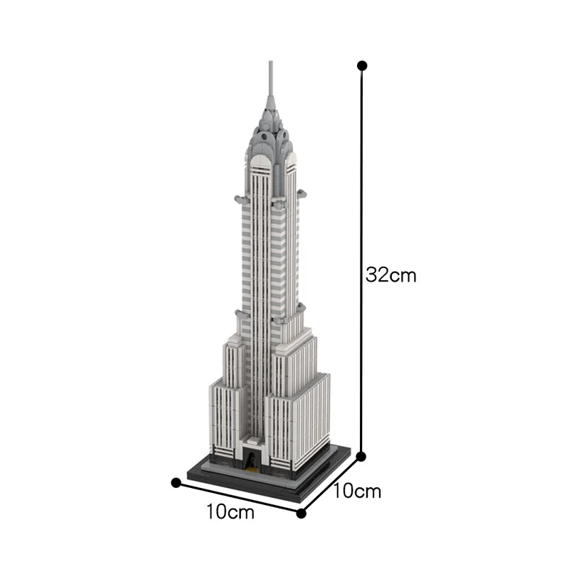 Buildmoc Landmark Buildings City Skyline House electric Street View Creator Urban Architecture Building Blocks Toys Kids Gifts