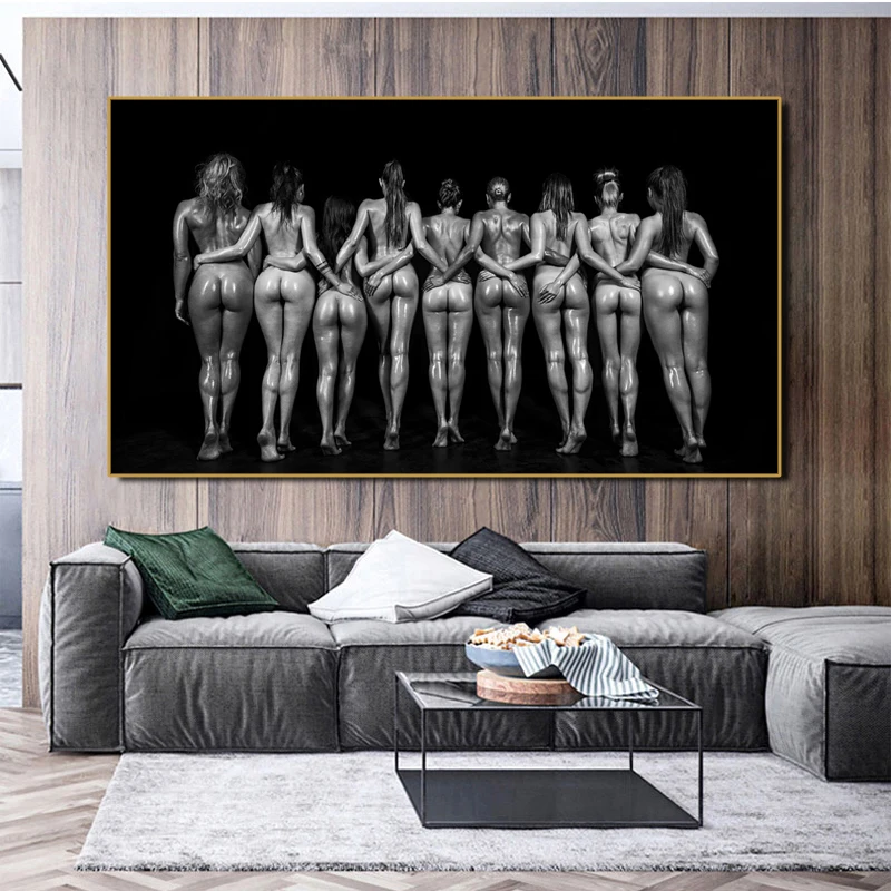 Black and White Picture Sexy Nude Women Canvas Paintings Wall Art Murals Posters and Prints Interior Decoration for Home Hotel
Black and White Picture Sexy Nude Women Canvas Paintings Wall Art Murals Posters and Prints Interior Decoration for Home Hotel
