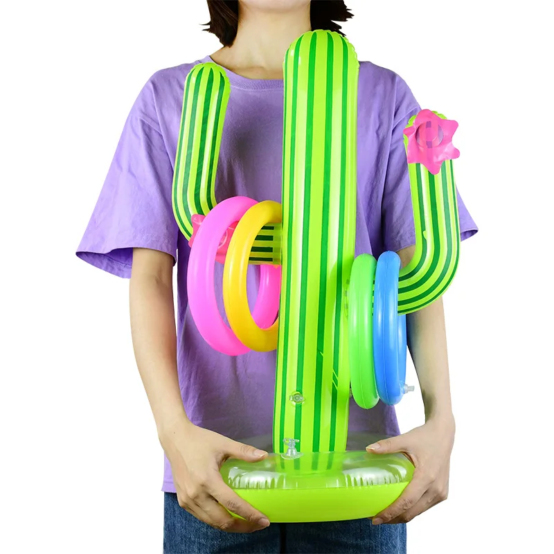 5pcs Inflatable Cactus Ring Balloons Summer Swimming Pool Beach Party Toss Games Supplies Kids Outdoor Favor Game Toys
5pcs Inflatable Cactus Ring Balloons Summer Swimming Pool Beach Party Toss Games Supplies Kids Outdoor Favor Game Toys