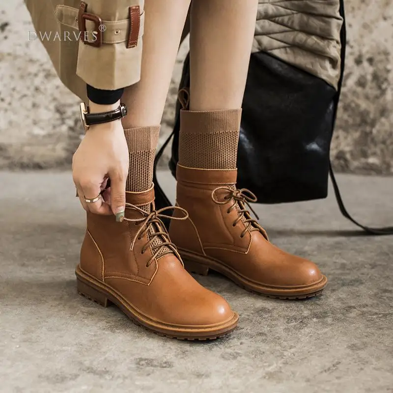 Fashion Sheepskin Combat Boots Designer Retro Chunky Riding Boots Buckle Boots Dark Coffee/Black
Fashion Sheepskin Combat Boots Designer Retro Chunky Riding Boots Buckle Boots Dark Coffee/Black