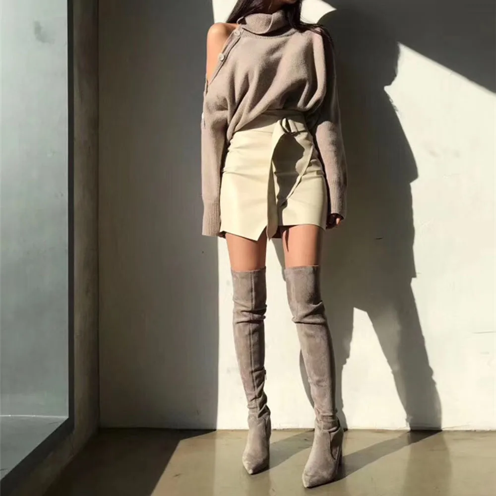 Ways To Wear Warm Knit Sweater Japan Style Female Tops Women Sexy Sweater Turtleneck Spring Autumn Button Sweaters Multiple
Ways To Wear Warm Knit Sweater Japan Style Female Tops Women Sexy Sweater Turtleneck Spring Autumn Button Sweaters Multiple